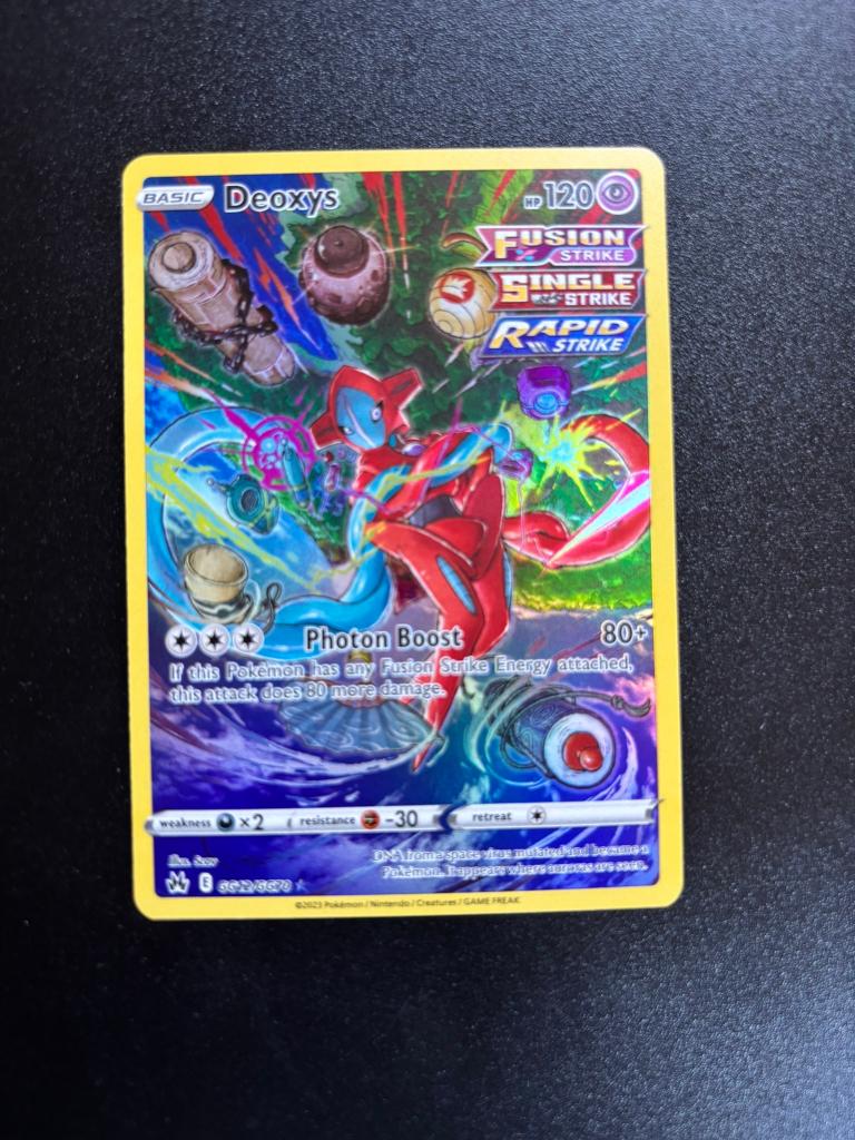 Deoxys (CRZ GG12), Ophalen of Verzenden, Zo goed als nieuw
