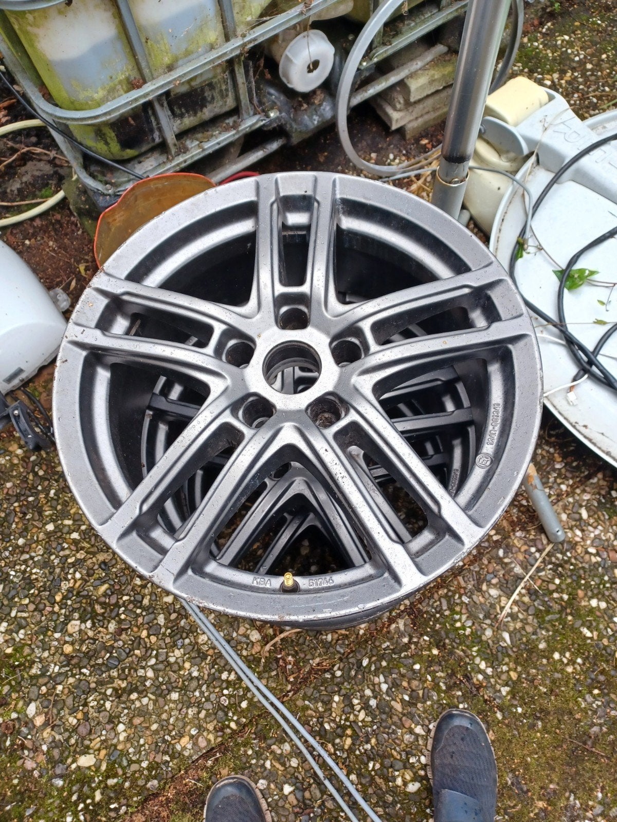 Velgen steek 112 x 5   7.5 breedte  17 inch mercedes a b c, Ophalen