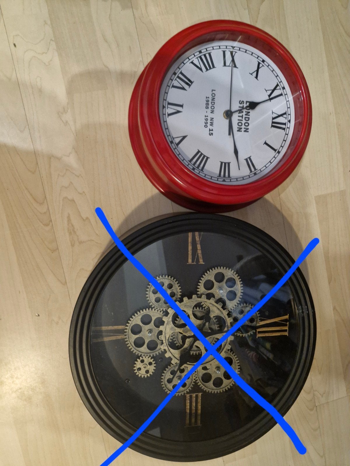 Klokken, Ophalen, Zo goed als nieuw, Wandklok