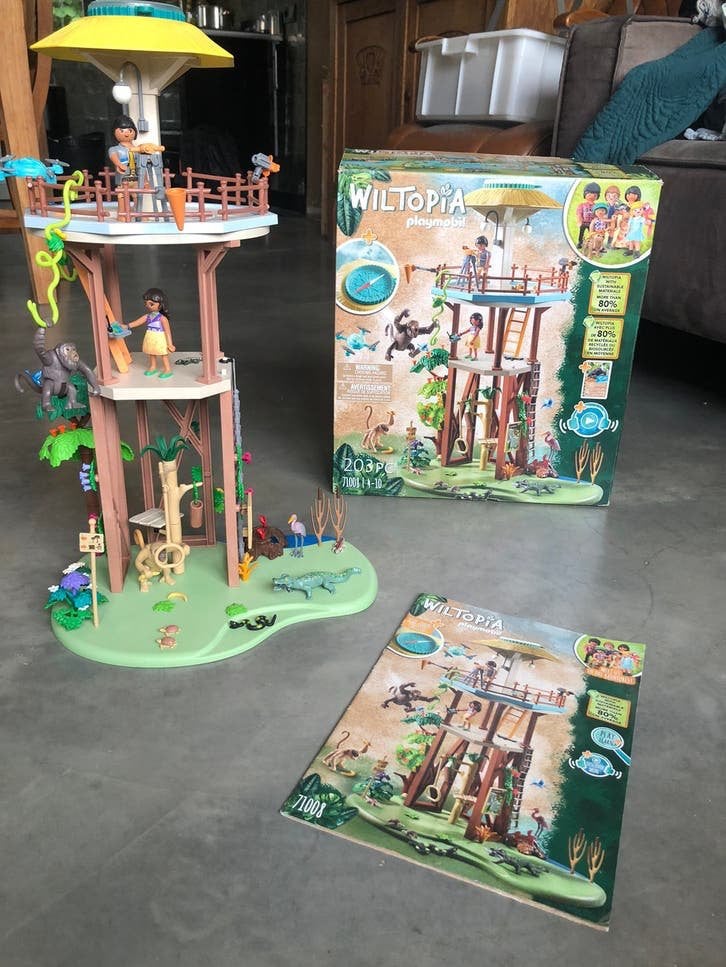 Wiltopia playmobil set 71008, Ophalen of Verzenden, Zo goed als nieuw