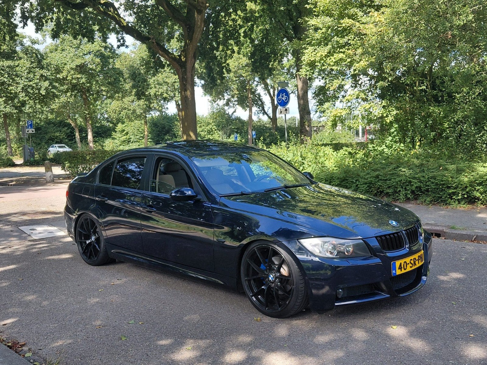 BMW 325i e90 Origineel Nederlands, Auto's, Automaat, 745 kg, Achterwielaandrijving, Beige
