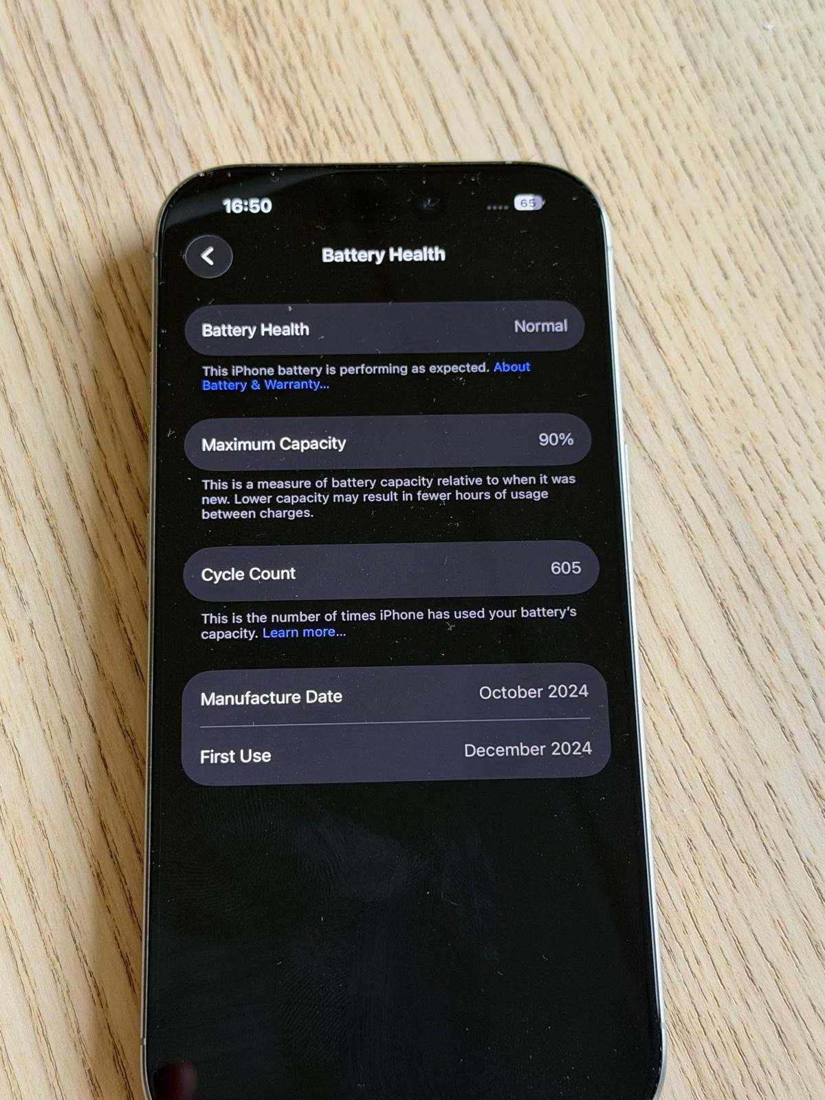 Iphone 16 pro 256gb, Telecommunicatie, Mobiele telefoons | Apple iPhone, Ophalen, Zo goed als nieuw, 256 GB
