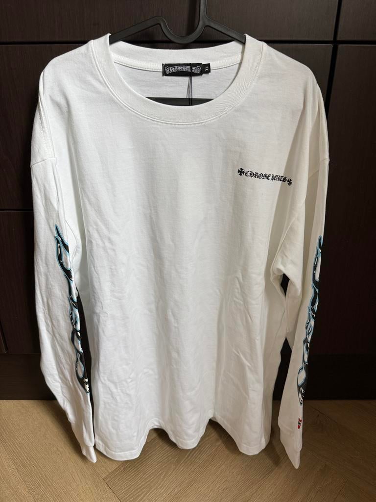 Chrome Hearts Matty Boy Longsleeve maat L, Kleding | Heren, Ophalen of Verzenden, Nieuw, Maat 52/54 (L), Wit