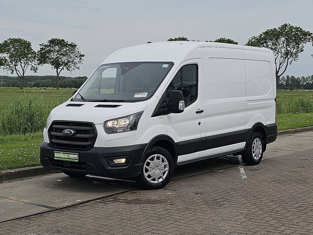 FORD TRANSIT 2.0 l2h2 automaat euro6!, Automaat, Gebruikt, Euro 6, Wit