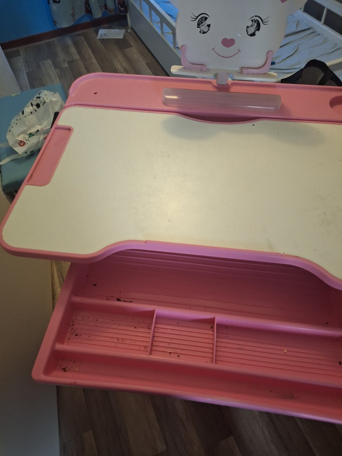 kinder bureau met stoel, Ophalen, Gebruikt