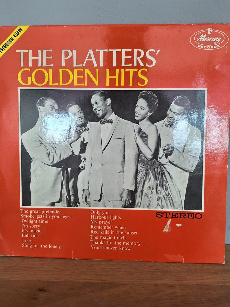 The Platters Golden Hits, Ophalen of Verzenden, Gebruikt, 12 inch