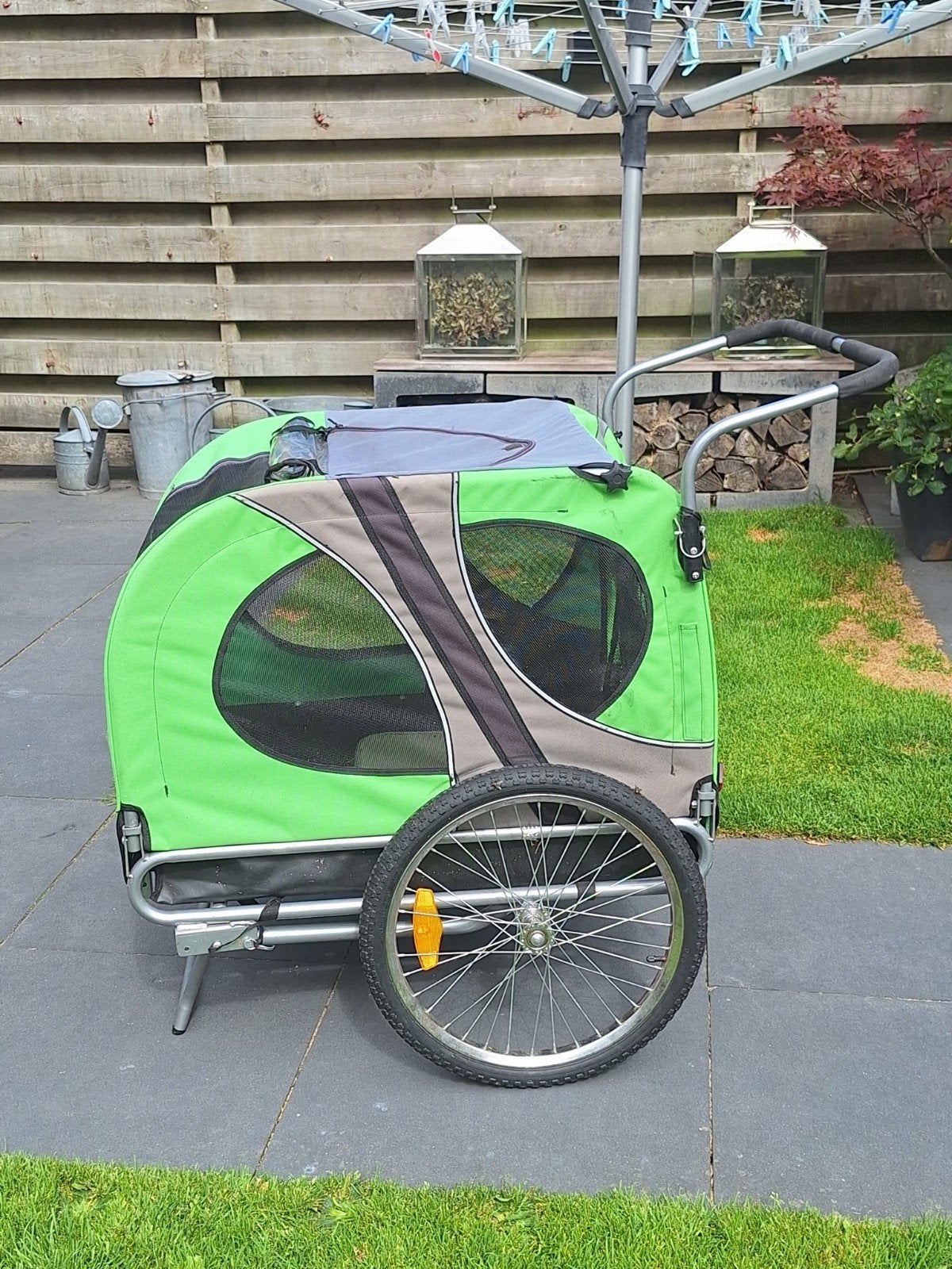 honden fiets/wandelkar merk doggy de luxe, Ophalen, Gebruikt, Hondenkar, Doggy de luxe