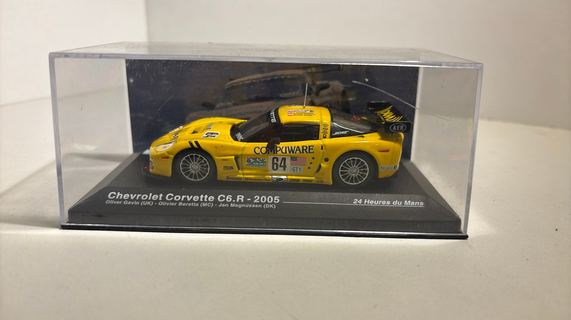 Chevrolet corvette c6.r 24h du mans altaya 1.43, Overige merken, Auto, Ophalen of Verzenden, A