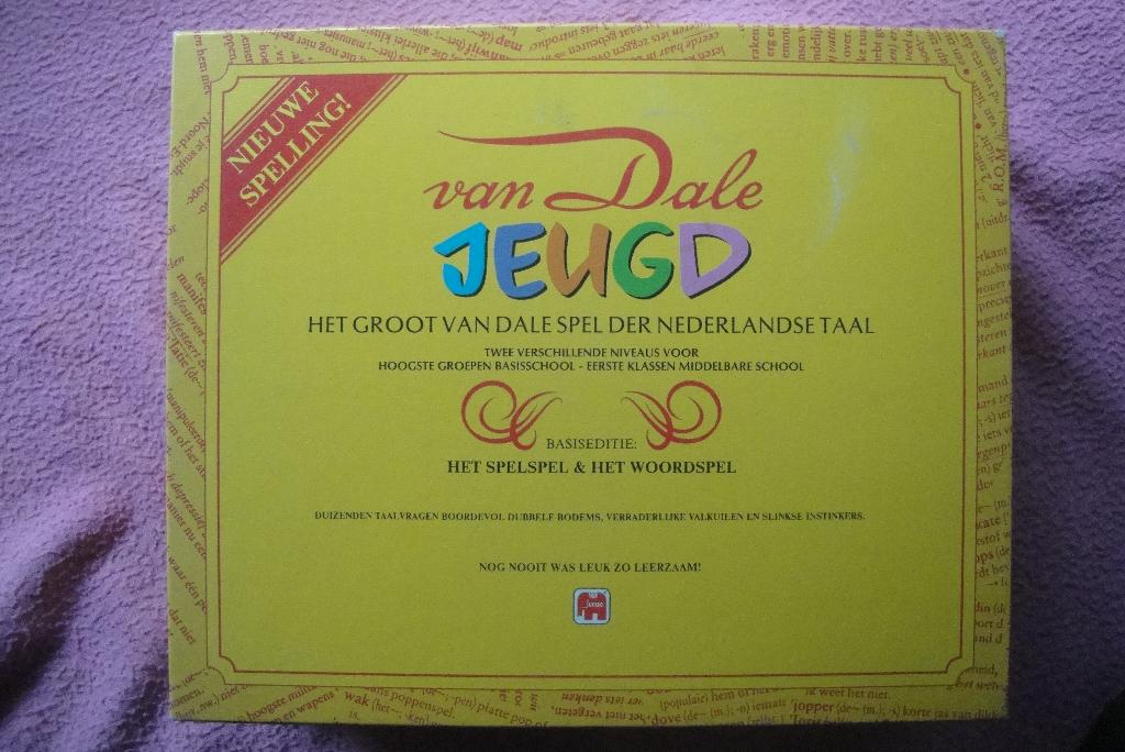 VAN DALE JEUGD BORDSPEL VAN JUMBO Voor meer sp. 3,95euro., Vijf spelers of meer, Ophalen of Verzenden, Zo goed als nieuw