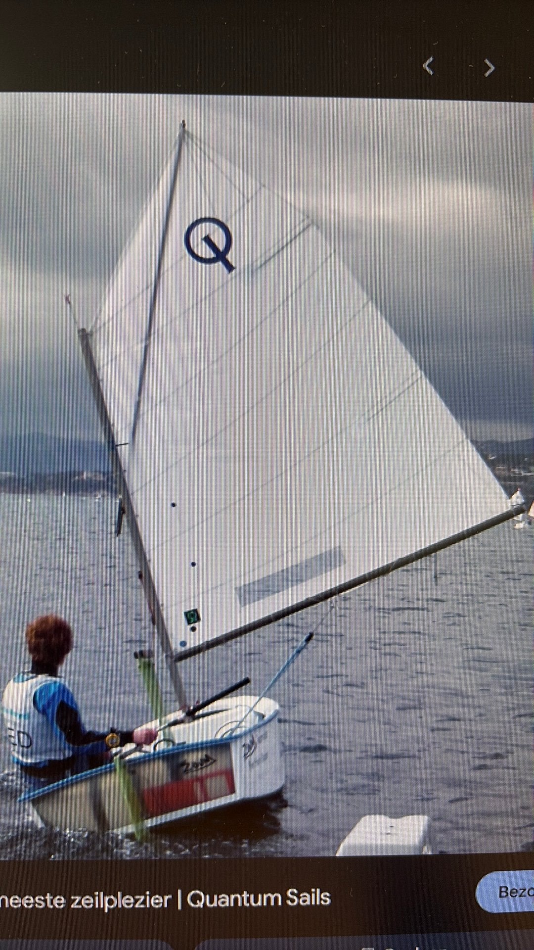 Gezocht: Optimist onderdelen, Watersport en Boten, Zeilen en Zeiltoebehoren, Ophalen, Gebruikt, Overige typen, Minder dan 15 m²