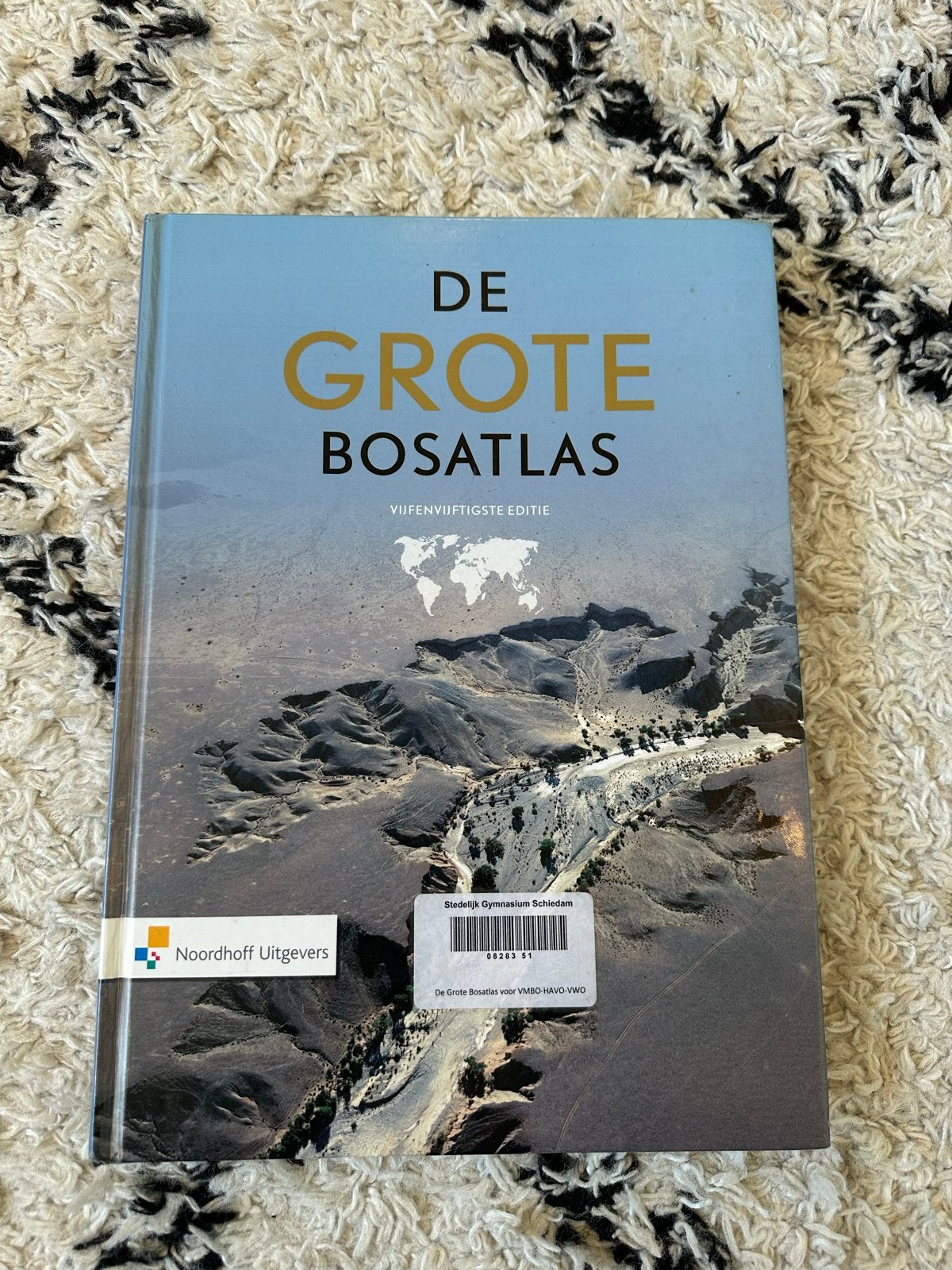 De Grote Bosatlas 55e editie - Brengt de wereld in kaart, Gelezen, Bosatlas, 2000 tot heden, Ophalen of Verzenden