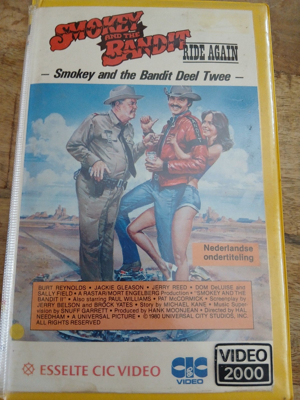 SMOCKEY AND THE BANDIT DEEL 2 * BETAMAX * EX VIDEOTHEEK, Alle leeftijden, Ophalen of Verzenden, Zo goed als nieuw, Actie en Avontuur