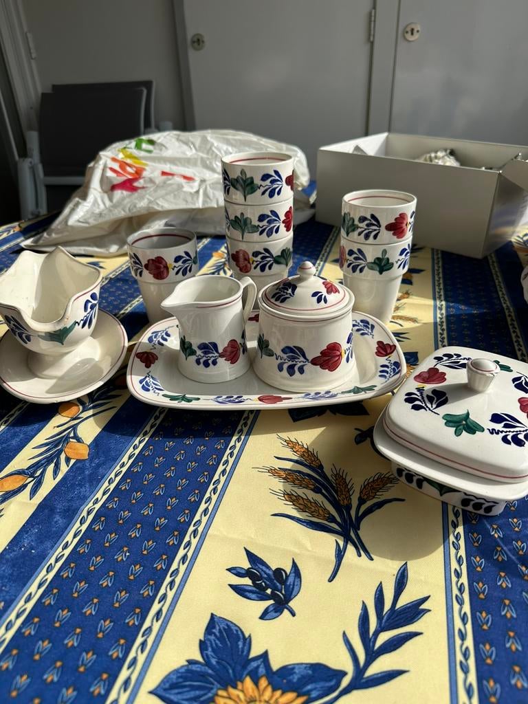 Brbants bont, Huis en Inrichting, Keuken | Servies, Ophalen, Overige typen, Zo goed als nieuw, Aardewerk