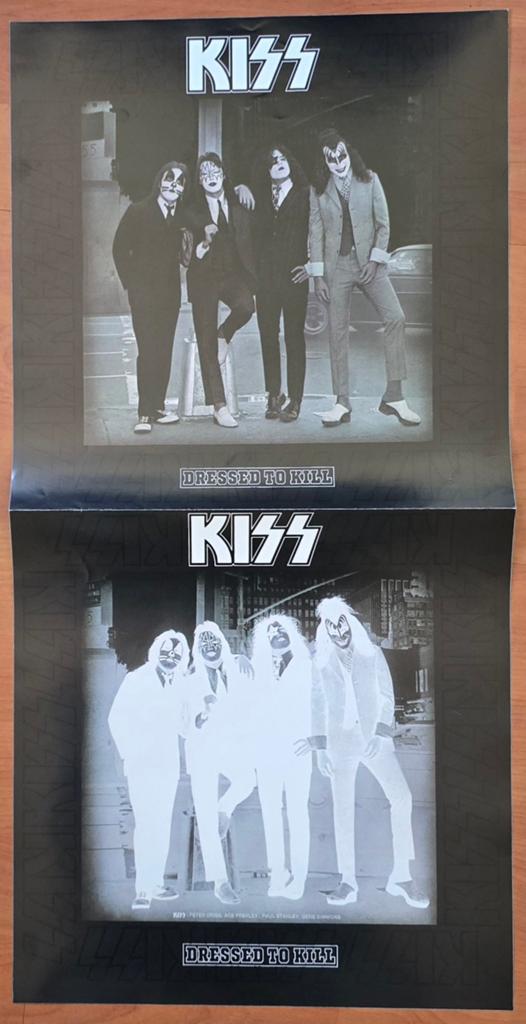 KISS Poster Nieuw, Ophalen of Verzenden, Nieuw, Rechthoekig Staand, Overige onderwerpen