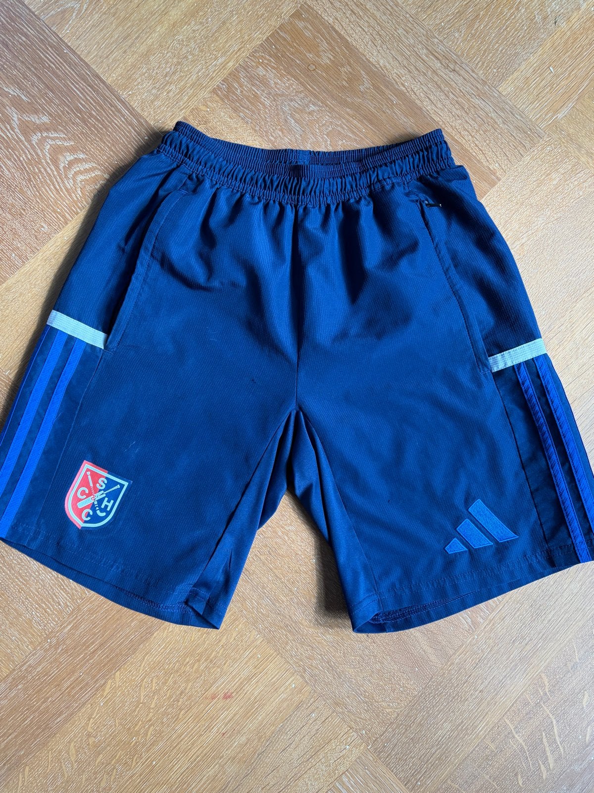 Officieel SCHC Hockey Broekje Maat XS Heren/Jongens, Blauw, Overige typen, Ophalen of Verzenden, Zo goed als nieuw