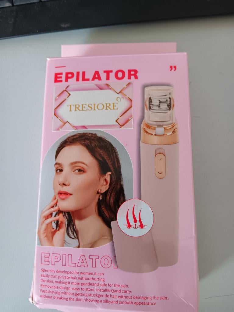 Tresiore Epilator - Draagbare Ontharing voor Vrouwen, Witgoed en Apparatuur, Ophalen of Verzenden, Nieuw, Scheren en Epileren