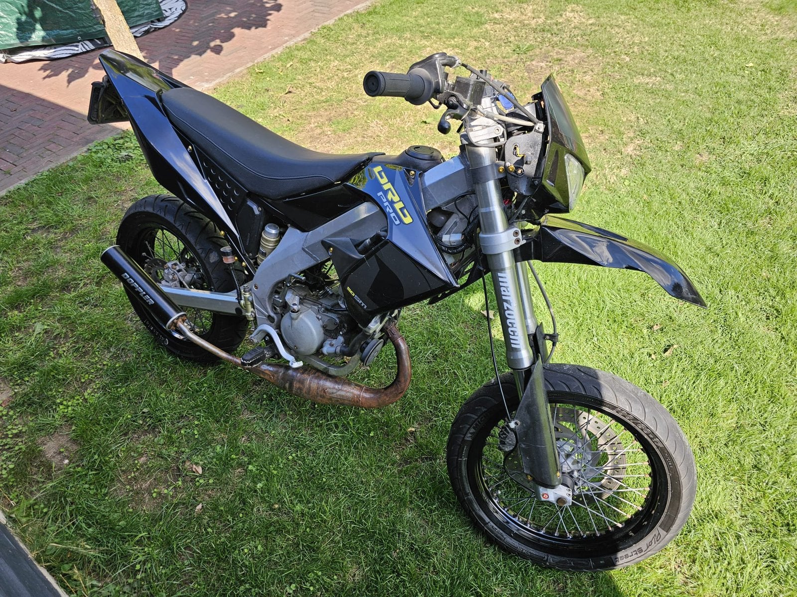 Derbi senda drd pro, Ophalen, 6 versnellingen, Gebruikt, Maximaal 45 km/u