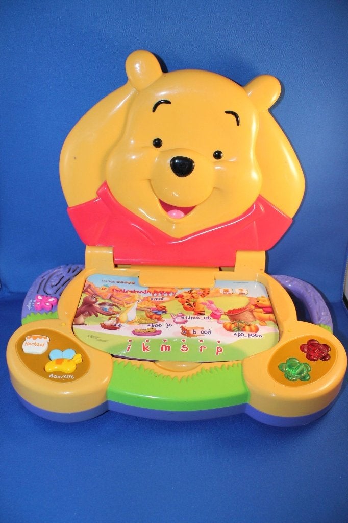 Vtech Interactieve Computer Laptop Winnie de Poeh. K4, Tweedehands verkoop, Tweedehands verkoop, Gebruikt, Loopfiets