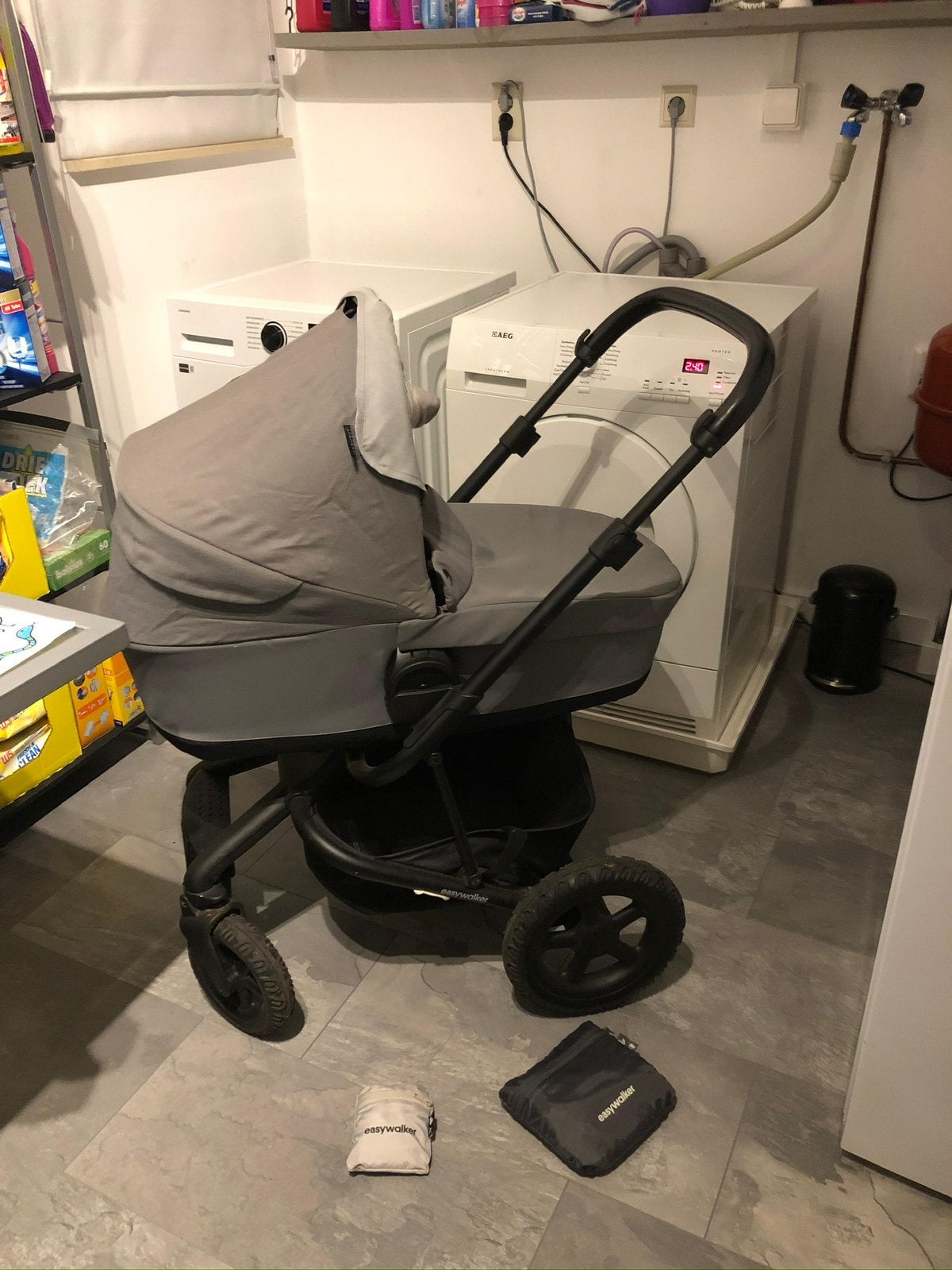 Foto 2 van Complete set Easywalker Harvey 2 grijs