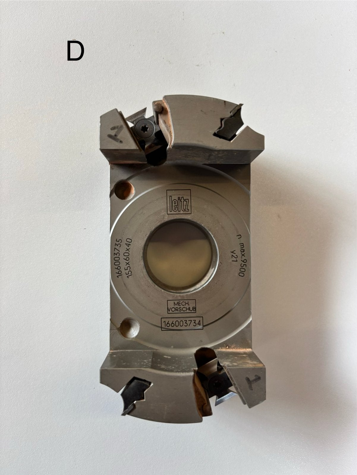 Leitz freesblok asgat 40mm voor kozijnhout profilering, Doe-het-zelf en Verbouw, Gereedschap | Freesmachines, Ophalen, Gebruikt