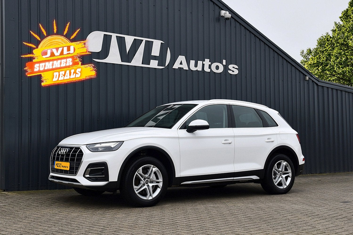 Audi Q5 50 TFSi-E 299pk PHEV Quattro AUT/S-Tronic 12-2021 (N, Auto's, Audi, Automaat, Stof, Gebruikt, Huisgarantie