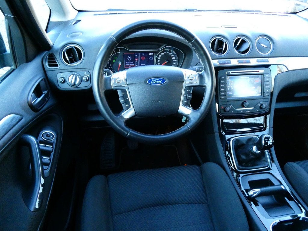 Ford S-Max 1.6 EcoBoost Titanium 160pk 2e eig. Clima Navi PD, Auto's, Ford, Voorwielaandrijving, Gebruikt, 4 cilinders, Zwart