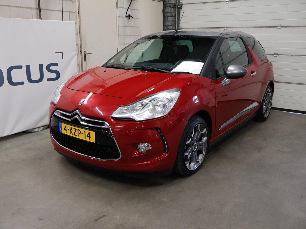 Citroen DS3 Cabrio 1.6 THP Sport Chic NAP 3e eigenaar Cruise, Auto's, Citroën, Voorwielaandrijving, Stof, Gebruikt, 4 cilinders