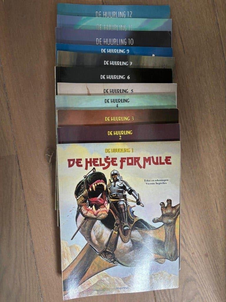 De Huurling - Complete serie (1-12) - Vicente Segrelles, Boeken, Stripboeken, Gelezen, Complete serie of reeks, Ophalen of Verzenden