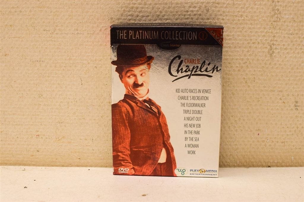 Charlie Chaplin the platinum collection 5 stuks dvd 45143