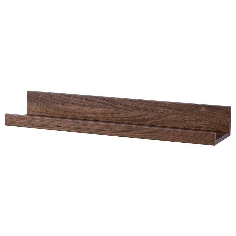 MOSSLANDA Schilderijenplank - walnootpatroon, Huis en Inrichting, Woonaccessoires | Wandplanken en Boekenplanken, Ophalen, Zo goed als nieuw