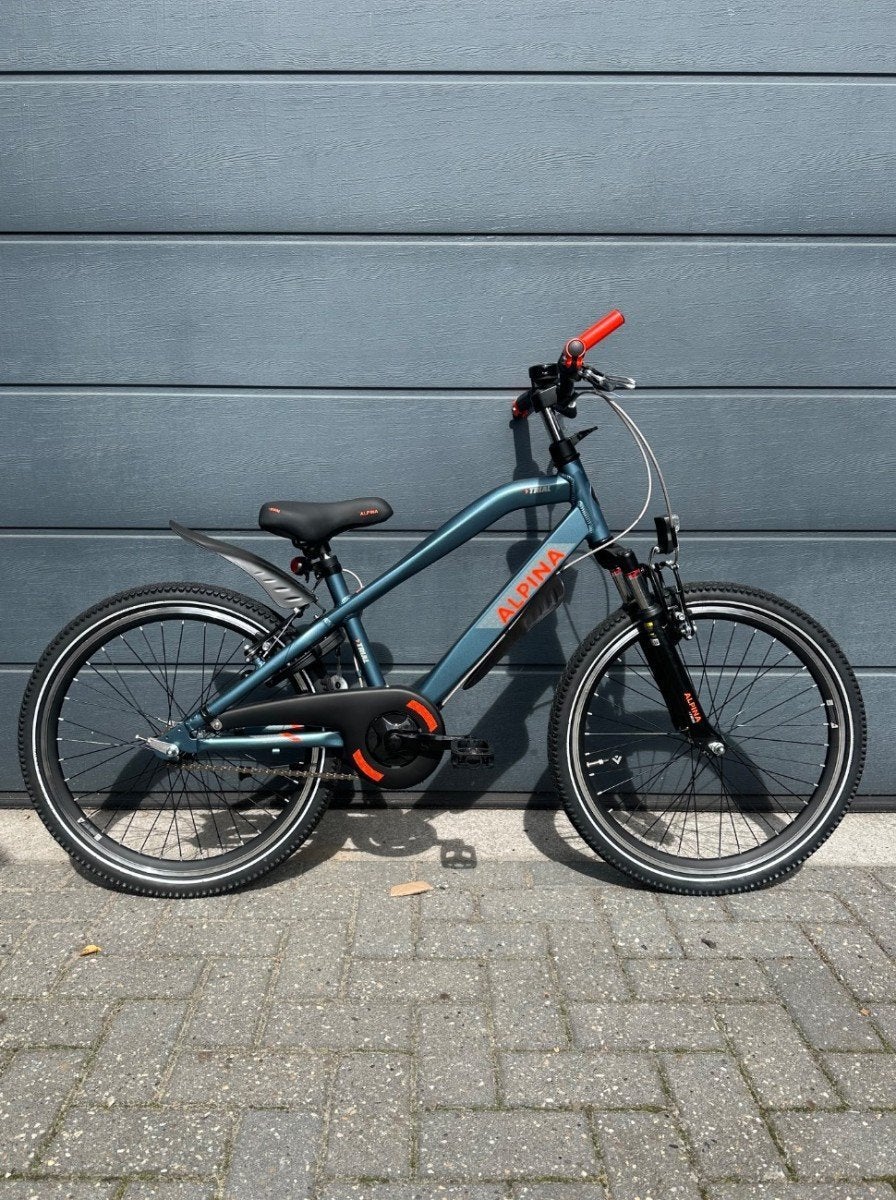 ALPINA Trial Jongens Dark Petrol Matt 31cm, Ophalen, 20 inch of meer, ALPINA, -
