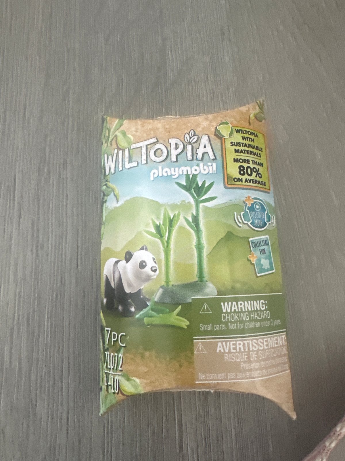 Playmobil Wiltopia Panda met Bamboe - Nieuw in zakje, Complete set, Nieuw, Ophalen of Verzenden, Figuren