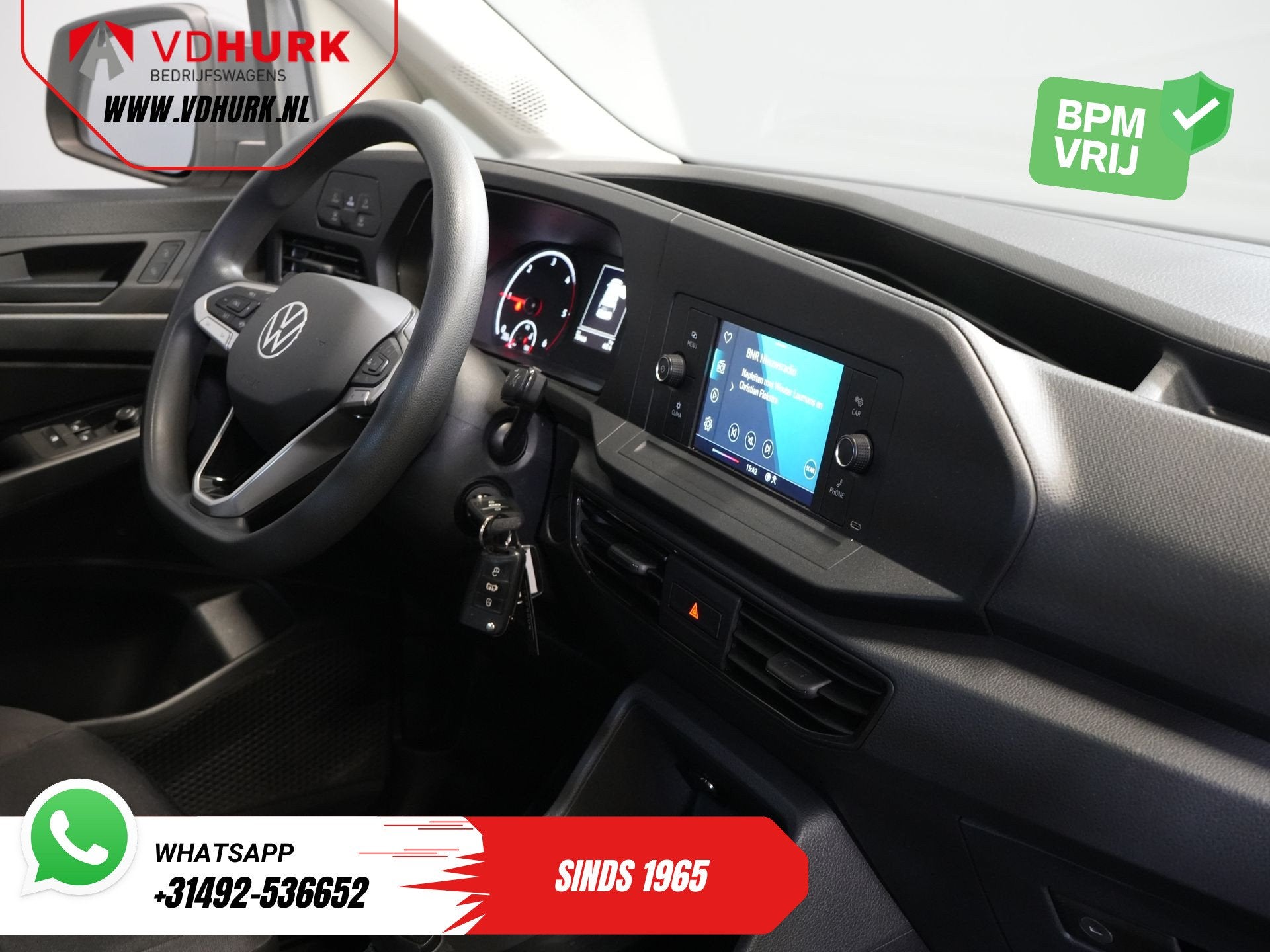 Volkswagen Caddy Cargo 2.0 TDI 100 pk Omvormer/ Sortimo/ Cru, Voorwielaandrijving, Gebruikt, 4 cilinders, Volkswagen