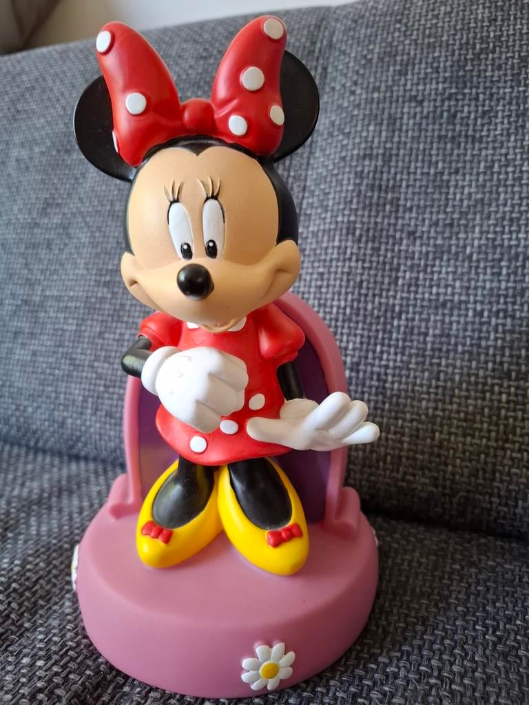 Spaarpot Minnie Mouse, Ophalen of Verzenden, Mickey Mouse, Zo goed als nieuw, Beeldje of Figuurtje