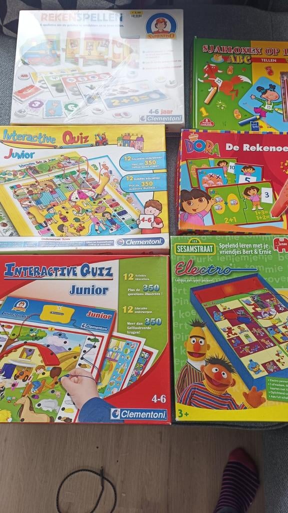 Educatieve spelletjes & boekjes voor kinderen vanaf 4 jaar, Ophalen of Verzenden, Gebruikt, Taal en Lezen, Met geluid