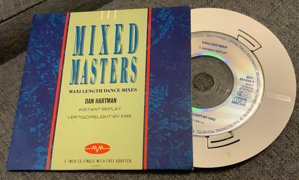 CD SINGLE DAN HARTMAN INSTANT REPLAY 1988 BLUE SKY EU, Cd's en Dvd's, Cd Singles, Gebruikt, Verzenden, Maxi-single, Dance