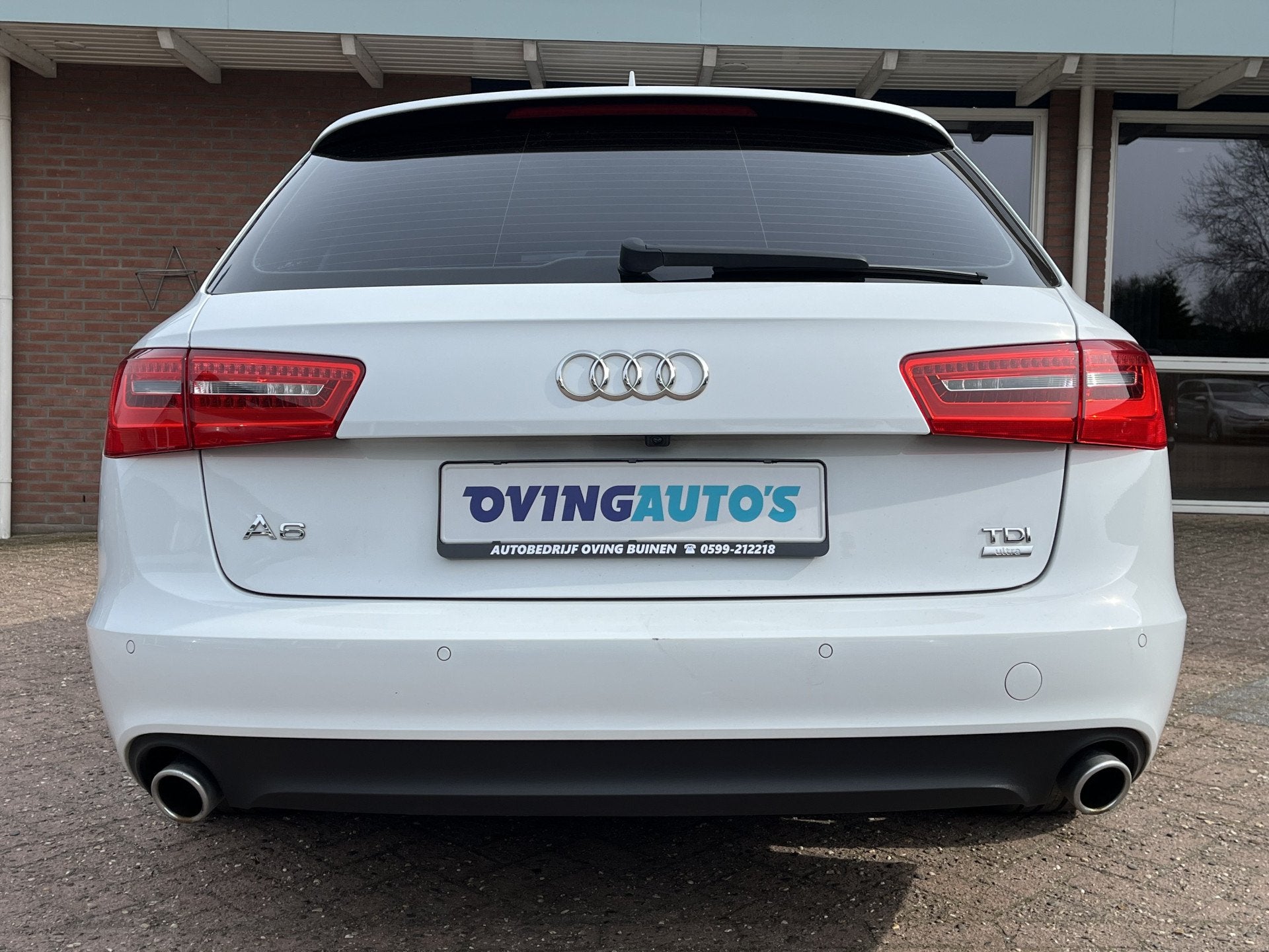Audi A6 Avant 2.0 TDI ultra Sport Edition | Trekhaak | Stoel, Auto's, Automatische klimaatregeling, Wit, Diesel, 22 km/l