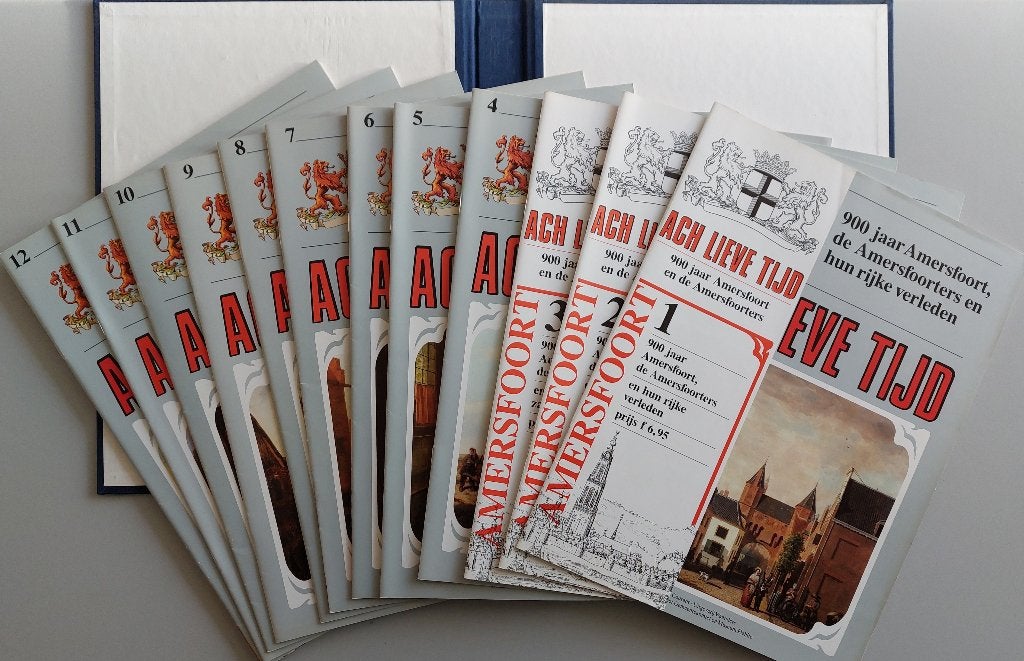 Ach lieve tijd ”900 jaar Amersfoort” e d Amersfoorters (los), 14e eeuw of eerder, Ophalen of Verzenden, Zo goed als nieuw, Meerdere auteurs