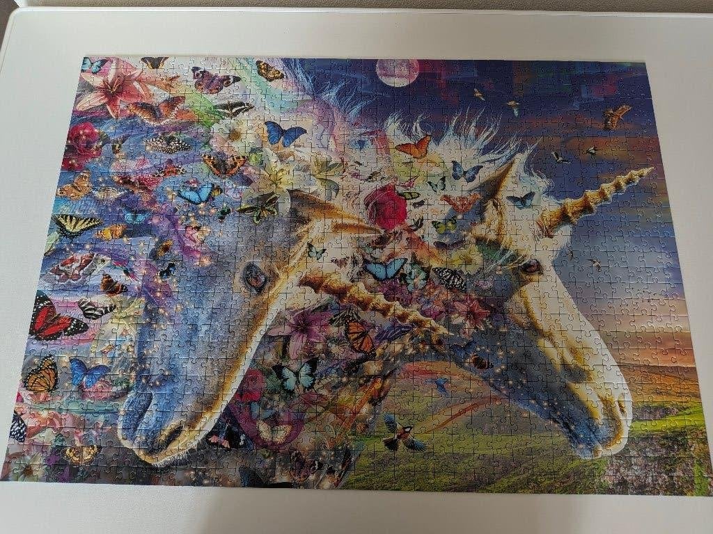 legpuzzel  1000 stukjes, Ophalen of Verzenden, 500 t/m 1500 stukjes, Zo goed als nieuw, Legpuzzel