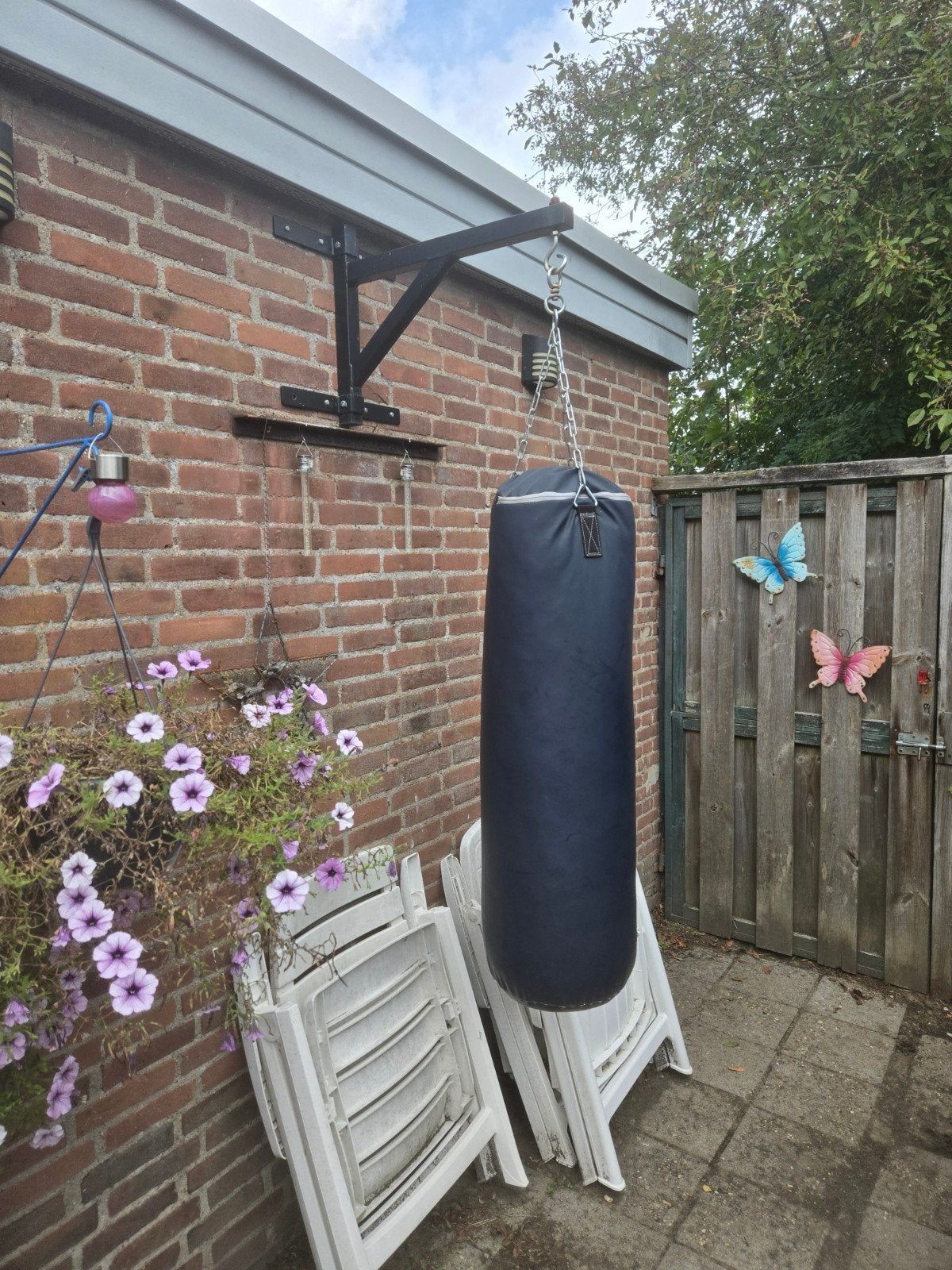 Outshock Boksbal 120 cm - Zo goed als nieuw, Sport en Fitness, Ophalen, Zo goed als nieuw, Overige