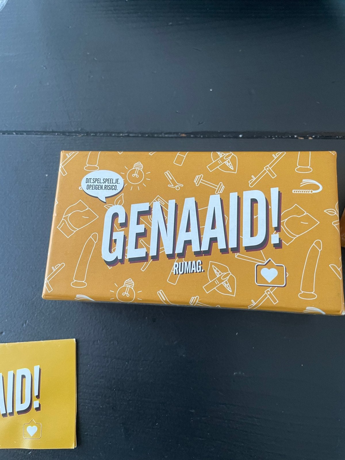 Genaaid! Het hilarische  van Rumag, Drie of vier spelers, Ophalen of Verzenden, Zo goed als nieuw