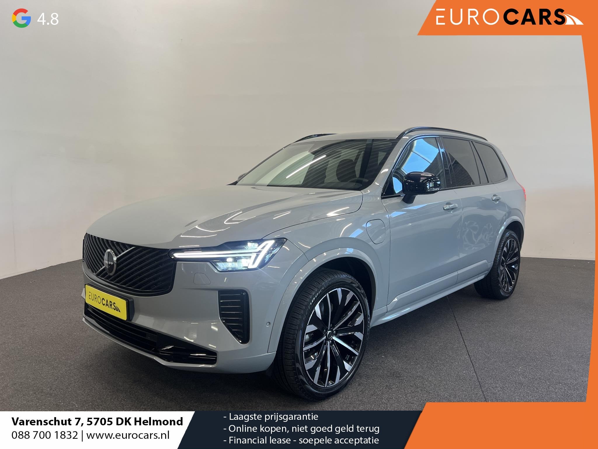 Volvo XC90 2.0 T8 Plug-in hybrid AWD Plus Dark 7 persoons Na, Auto's, Volvo, Gebruikt, 4 cilinders, 1969 cc, Plug-in hybride