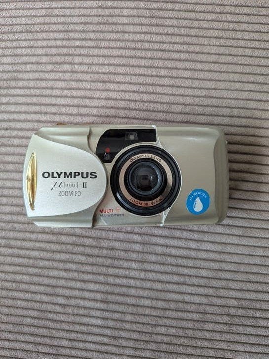 Olympus mju II Zoom 80, Ophalen of Verzenden, Gebruikt, Compact, Olympus