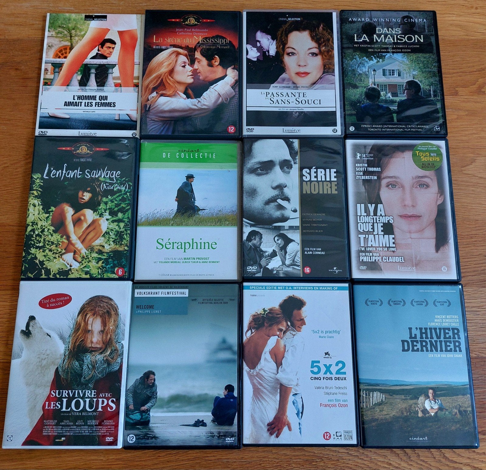 Diverse Franse films • Klassiekers & filmhuis films, Cd's en Dvd's, Alle leeftijden, Ophalen of Verzenden, Zo goed als nieuw, Overige gebieden