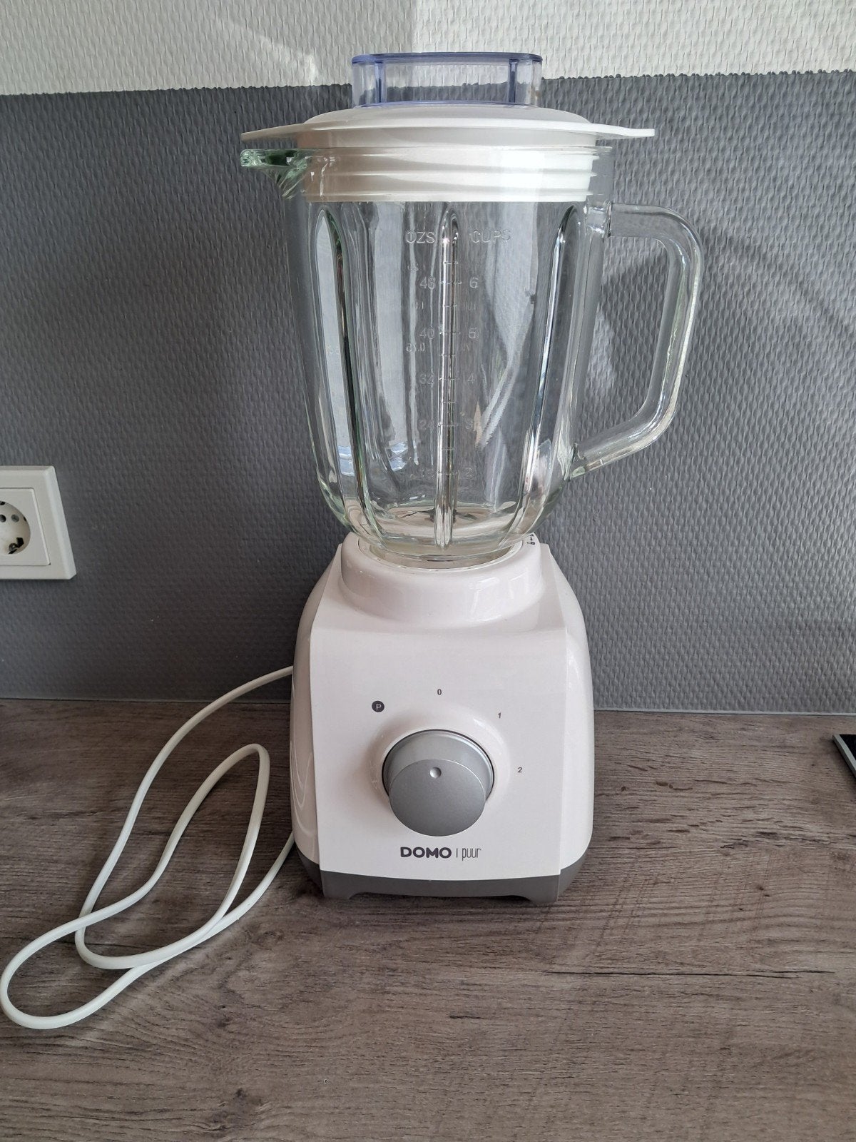 Domo DO492BL Blender met glazen kan, Ophalen, Zo goed als nieuw