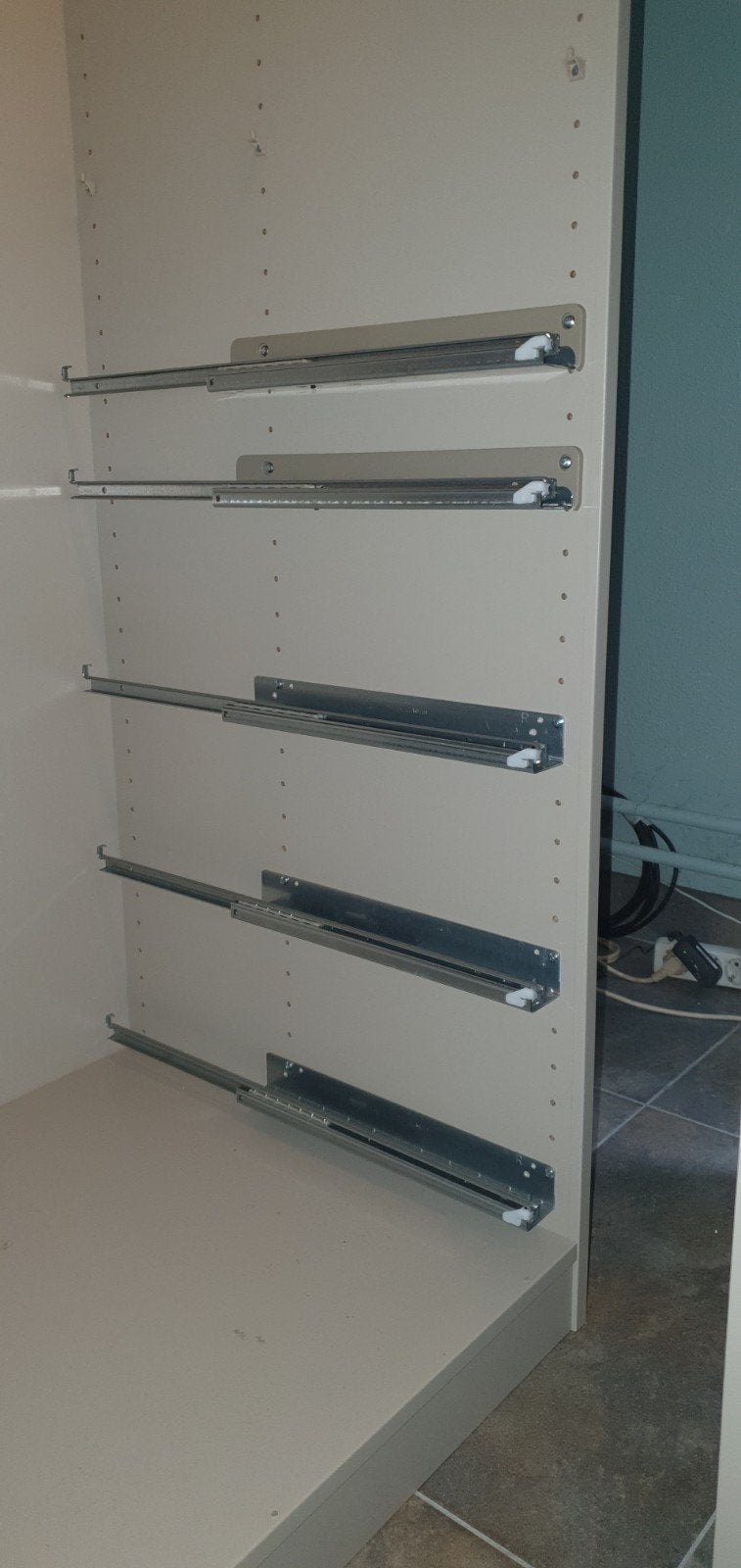 PAX kledingkast, Ophalen