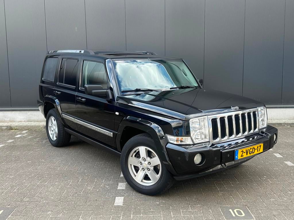 Jeep Commander 3.0 CRD Sport* Grijs kenteken* 4X4* N.A.P.!, Auto's, Bestelauto's, 2240 kg, Gebruikt, Metallic lak, Diesel