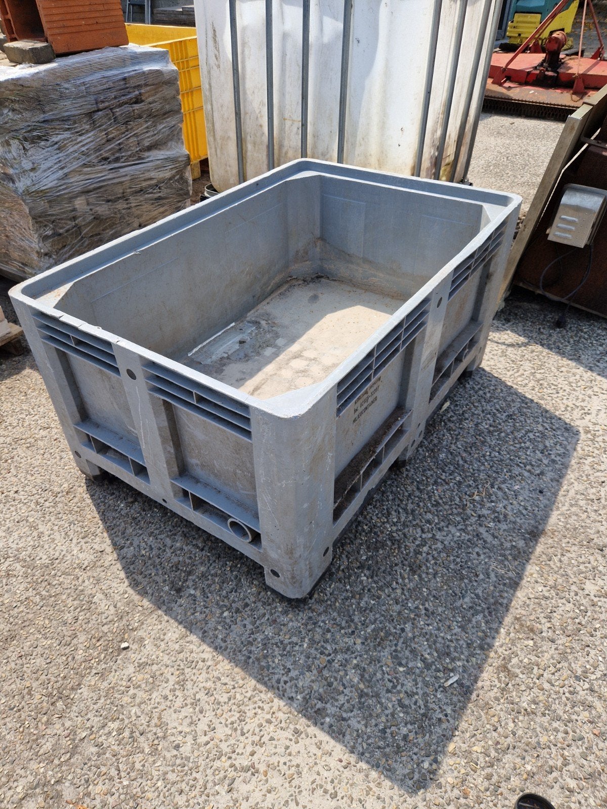 Kunstof bak. Ibc voerbak, Ophalen, 100 cm of meer, 60 cm of meer, 50 cm of meer