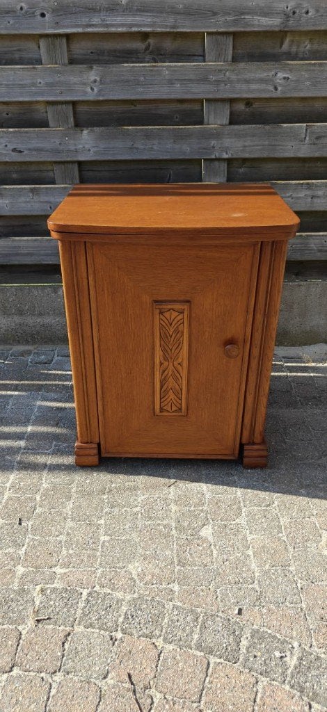 Antieke Singer Naaimachine met Kast, Ophalen