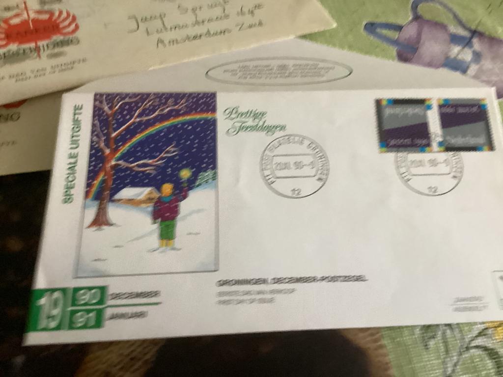 No1563 Philato W84 Kerst anders Heb van Nederland jaargang, Postzegels en Munten, Postzegels | Eerstedagenveloppen, Ophalen, Onbeschreven